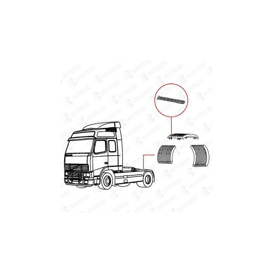 Covind 0Fh/510 Mudguard Strap