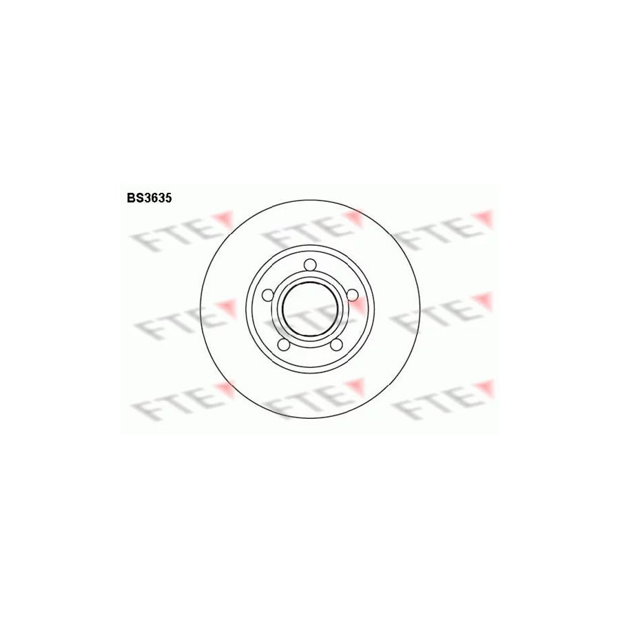 FTE Bs3635 Brake Disc