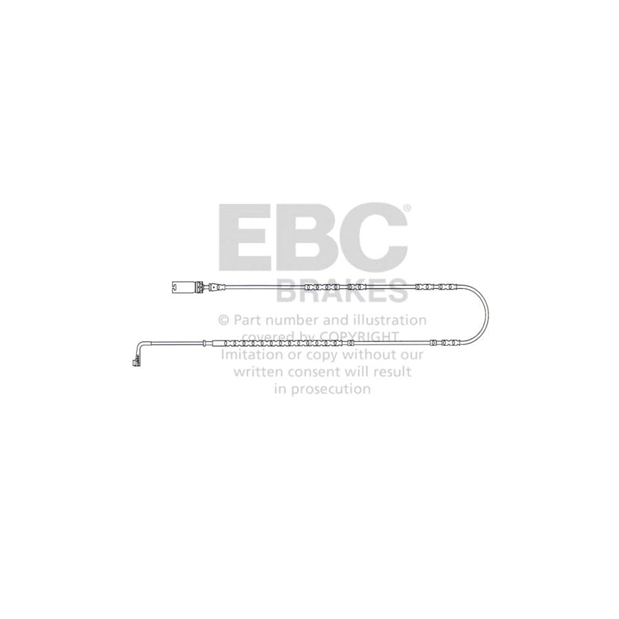 EBC EFA132 BMW E84 Rear Wear Leads - ATE Caliper 1 | ML Performance UK Car Parts