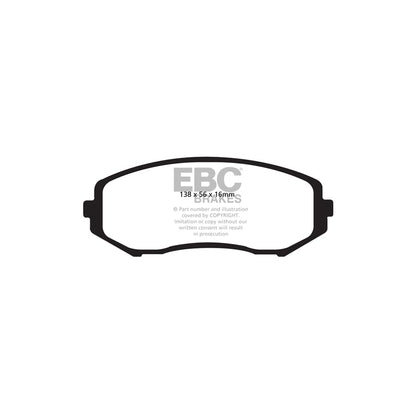 EBC DP1818 Suzuki Grand Vitara Ultimax Front Brake Pads - Akebono Caliper 2 | ML Performance UK Car Parts
