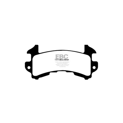 EBC PDKR950 Pontiac Firebird Ultimax Rear Brake Pad & Plain Disc Kit 2 | ML Performance UK Car Parts