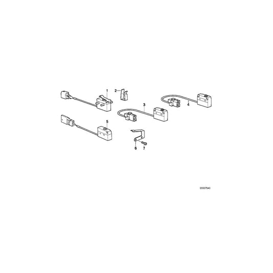 Genuine BMW 61311394433 E30 Operating Lever (Inc. M3)