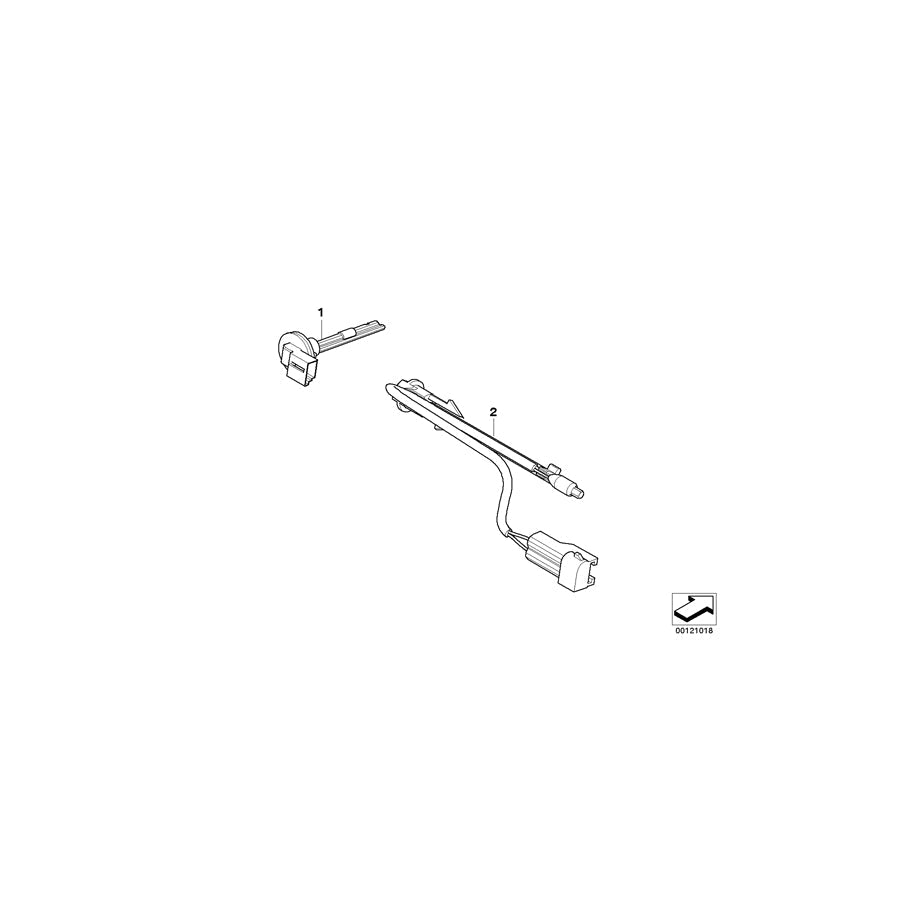 Genuine BMW 64116927601 E85 E86 Evaporator Temperature Sensor (Inc. Z4 2.2i, Z4 2.0i & Z4 3.0si)