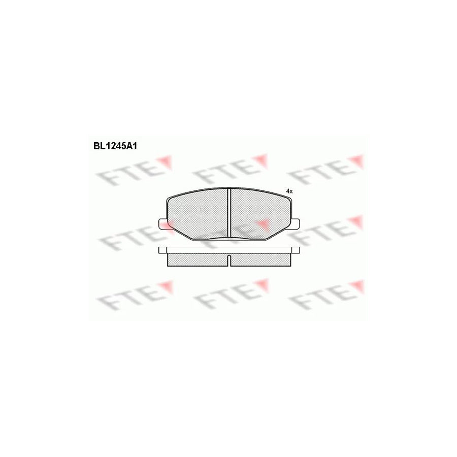 FTE Bl1245A1 Brake Pad Set