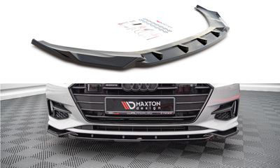 Maxton Design Audi A7 C8 Front Splitter V.2