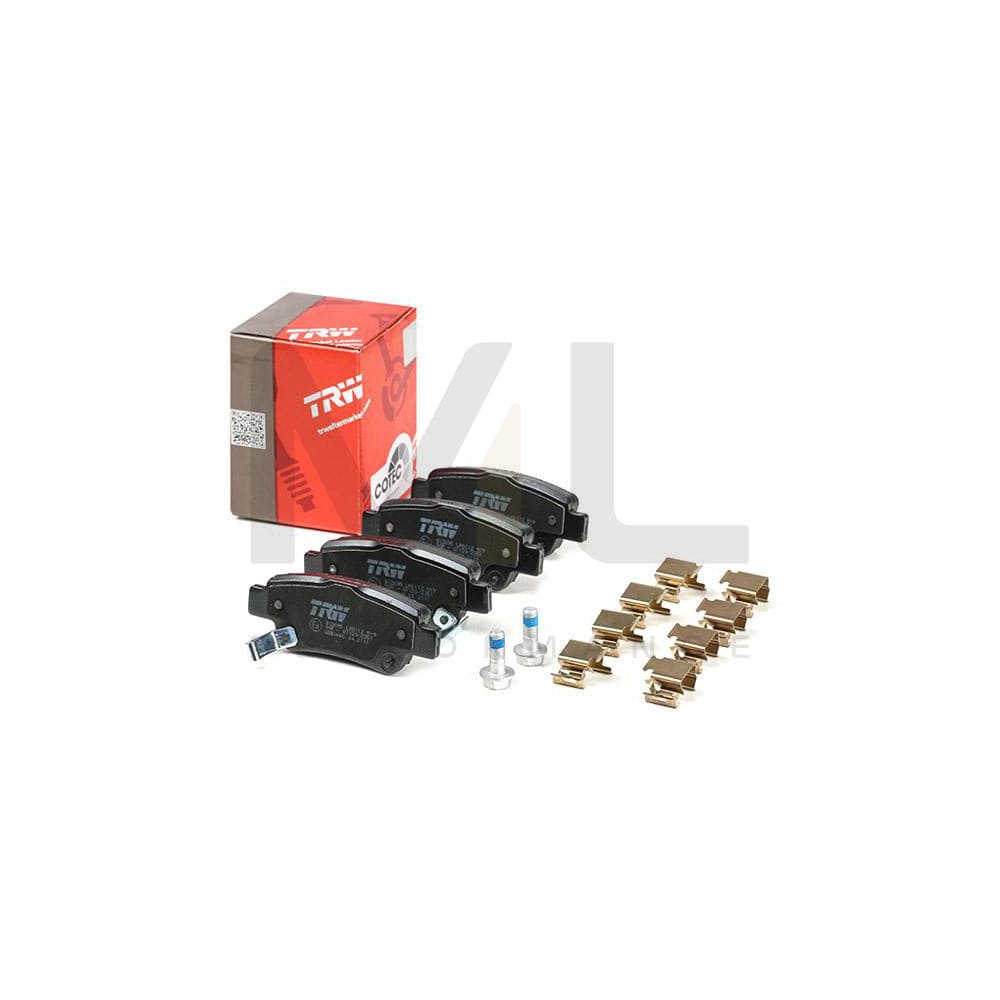 TRW Cotec Gdb3446 Brake Pad Set For Honda Cr-V With Acoustic Wear Warning, With Brake Caliper Screws, With Accessories