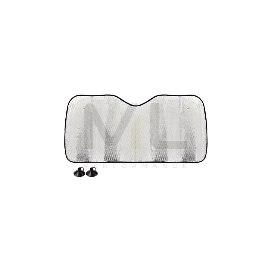 AMiO 01531 Car sun shade Silver, PE (Polyethylene), Quantity: 1