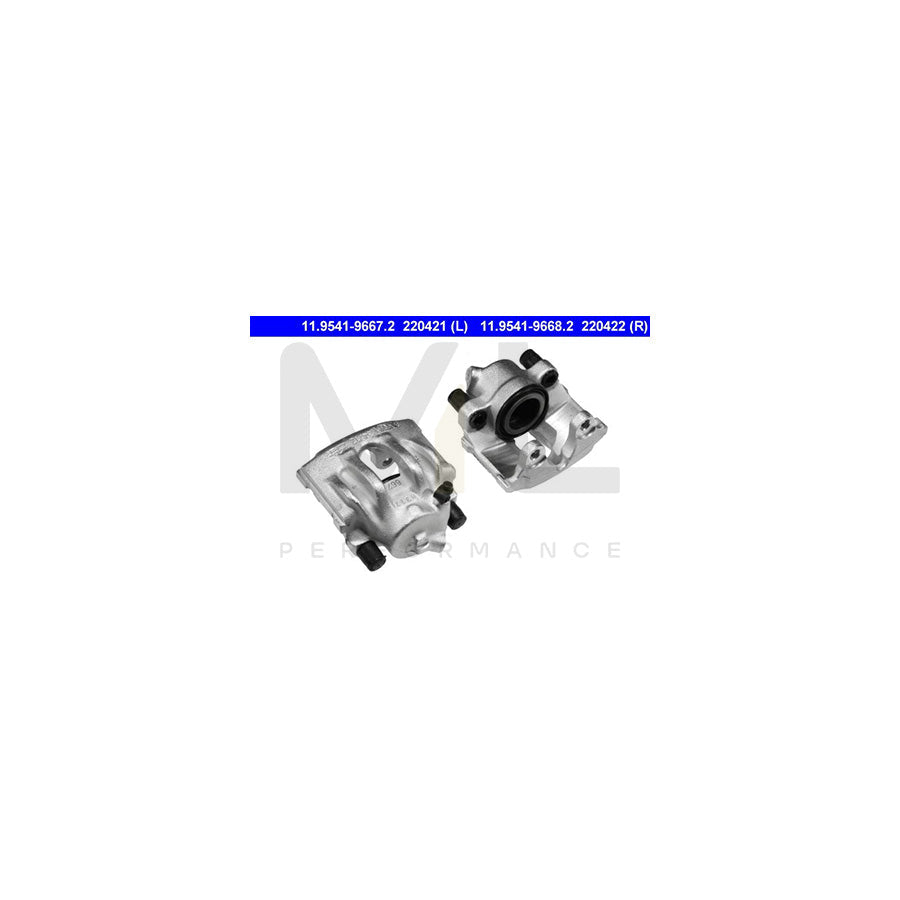 ATE 11.9541-9667.2 Brake Caliper without holder