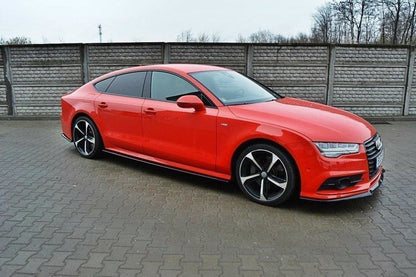 Maxton Design Audi S7 / A7 S-Line C7 FL Side Skirts Diffusers