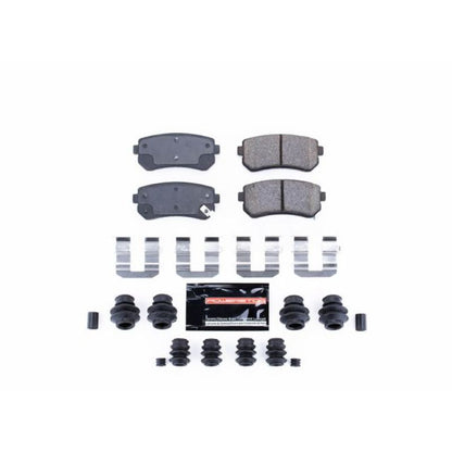 PowerStop Power Stop 06-08 Hyundai Accent Rear Z23 Evolution Sport Brake Pads w/Hardware