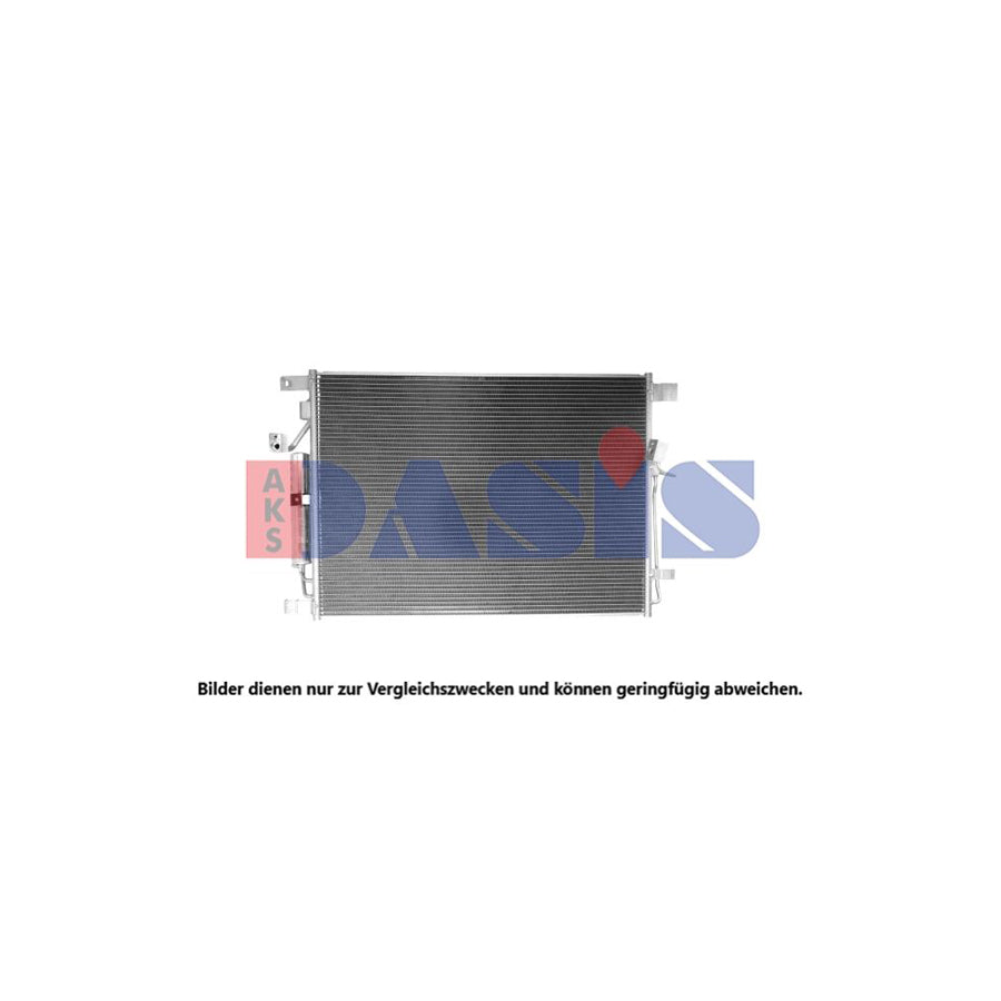 AKS Dasis 072062N Air Conditioning Condenser for Nissan Np300 Navara Pickup (D23)