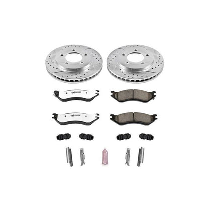 PowerStop Power Stop 97-02 Ford Expedition Front Z36 Truck & Tow Brake Kit