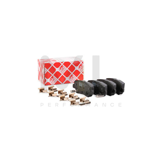 Febi Bilstein 116378 Brake Pad Set Rear Axle, With Acoustic Wear Warning, With Attachment Material | ML Performance Car Parts