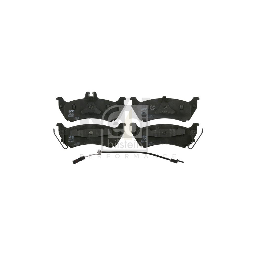 Febi Bilstein 16436 Brake Pad Set Suitable For Mercedes-Benz Ml-Class (W163) Rear Axle, Incl. Wear Warning Contact | ML Performance Car Parts