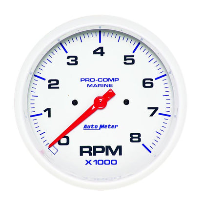 Autometer Marine Carbon Fiber 2-1/16in 100PSI Electric Oil Pressure Gauge