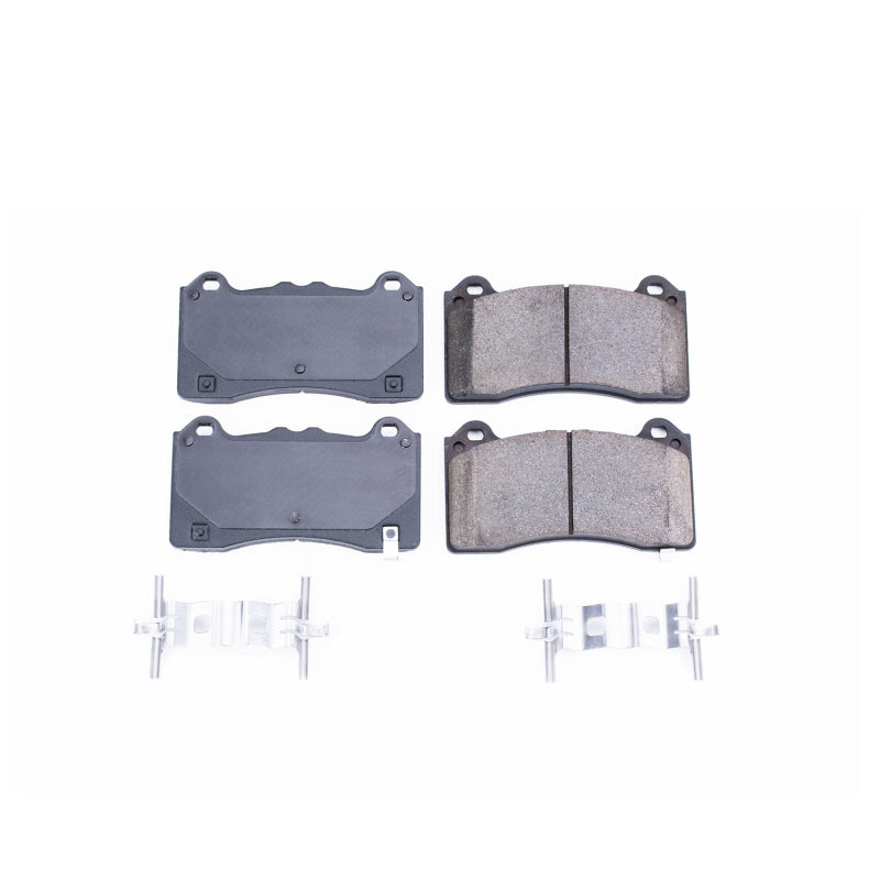 PowerStop Power Stop 16-18 Ford Focus Front Z17 Evolution Ceramic Brake Pads w/Hardware