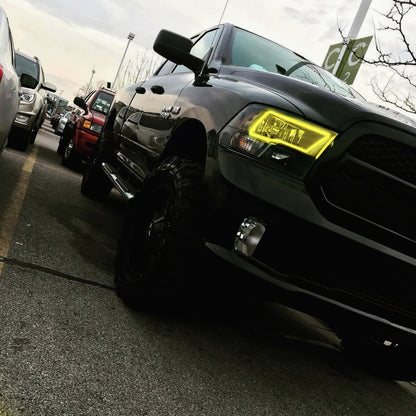 ORACLE Lighting Oracle Dodge Ram Sport 09-18 LED Headlight Halo Kit - ColorSHIFT w/ RF Controller