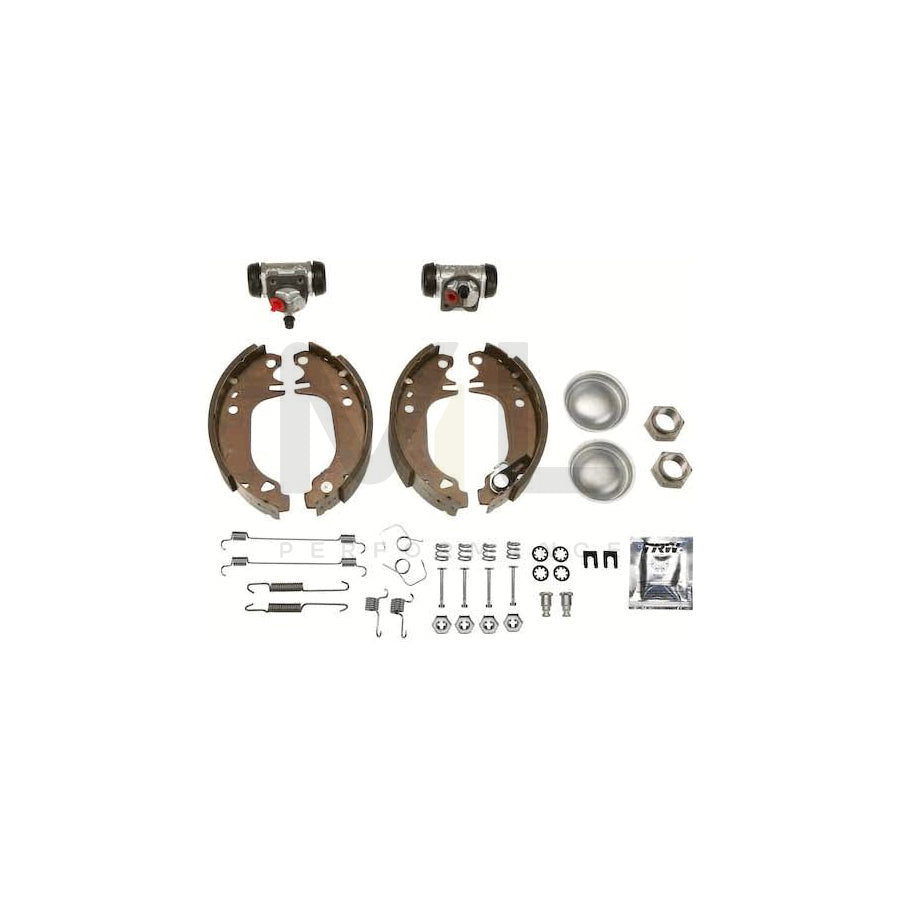 TRW Brake Kit BK1016 Brake Shoe Set with wheel brake cylinder