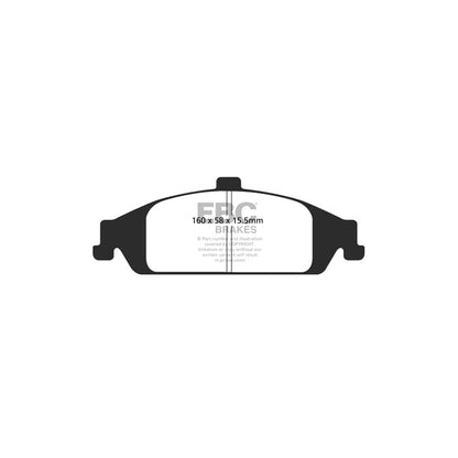 EBC PD11KF275 Pontiac Grand Am Greenstuff Front Brake Pad & GD Disc Kit 2 | ML Performance UK Car Parts