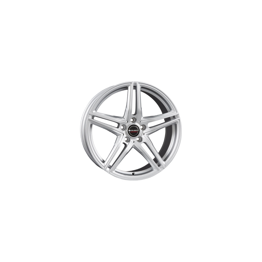 Borbet XRT 8.5x19 ET21 XRT 85921112566,5BS Brilliant Silver Wheel