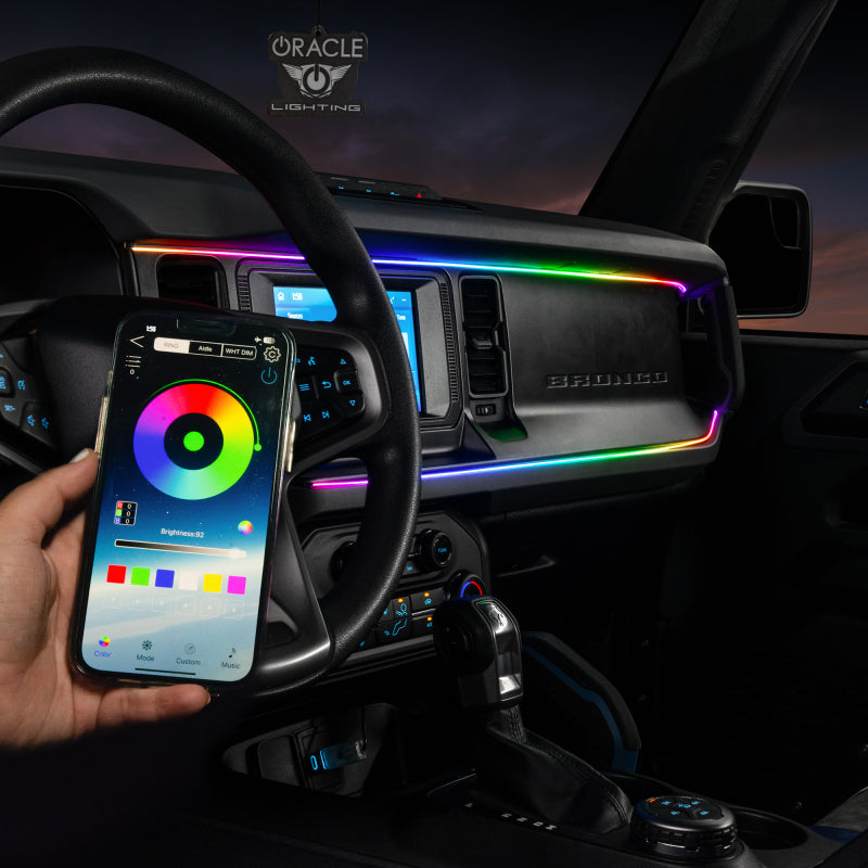ORACLE Lighting Oracle 21-25 Ford Bronco ColorSHIFT LED Interior Dash Board Kit