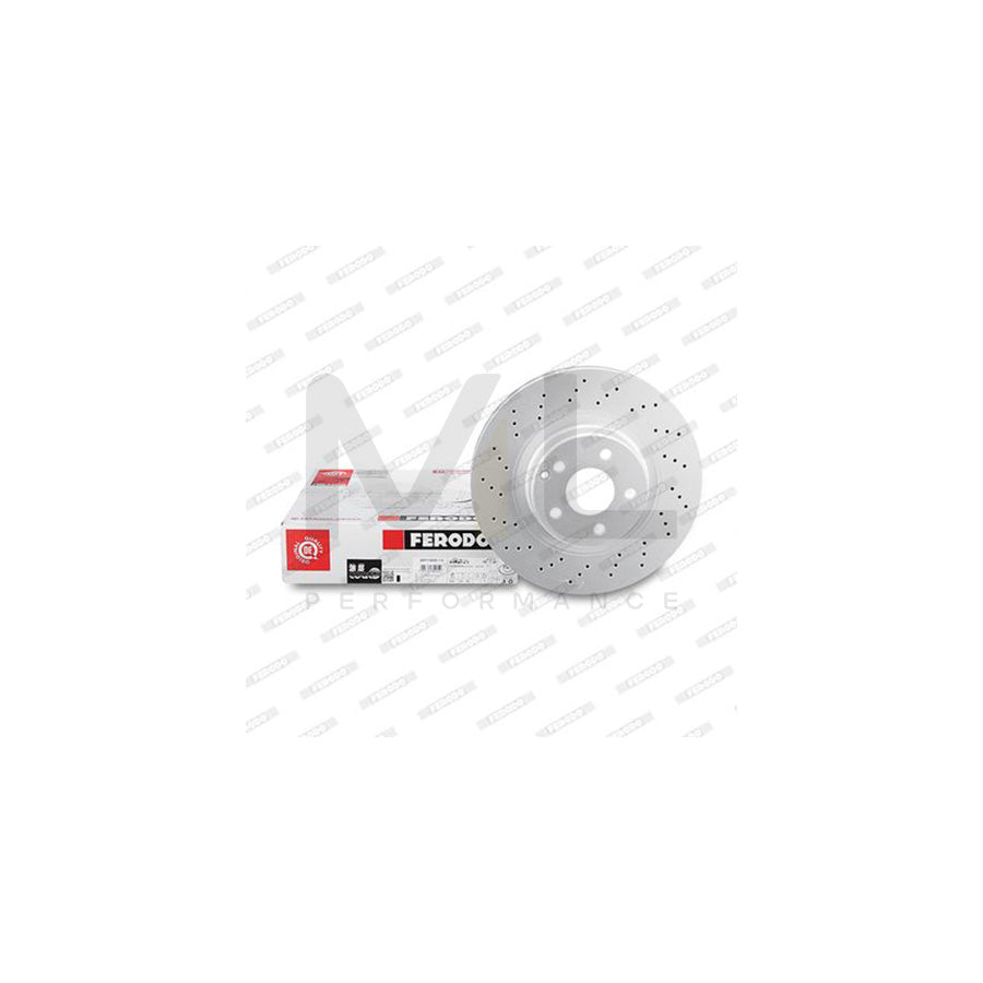 Ferodo DDF587-1 Brake Disc Vented  - Pair