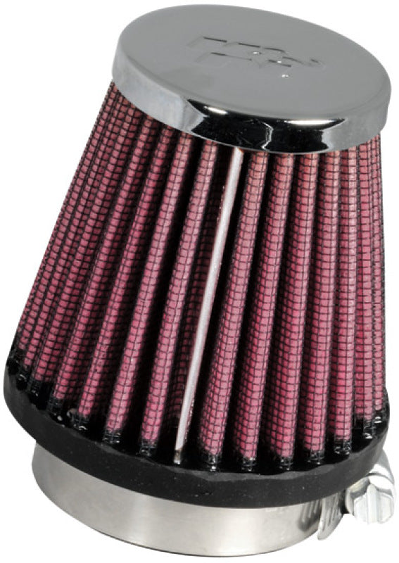 K&N Engineering K&N Universal Chrome Filter 1 15/16 inch FLG / 3 inch Base / 2 inch Top / 3 inch Height