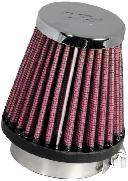 K&N Engineering K&N Universal Chrome Filter 1 15/16 inch FLG / 3 inch Base / 2 inch Top / 3 inch Height