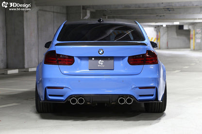 3D Design F80 M3 Dry Carbon Trunk Spoiler