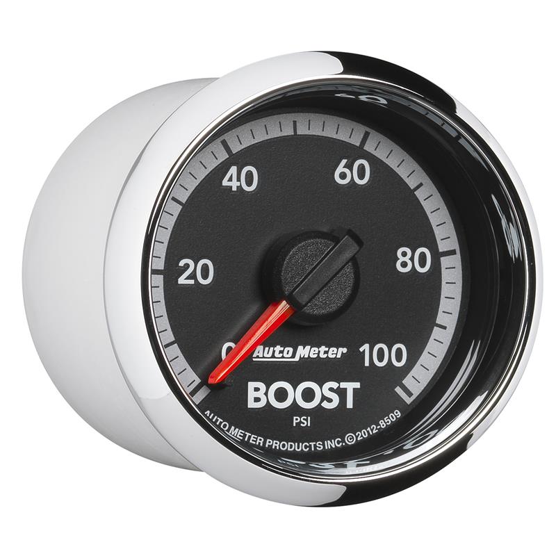 Autometer Gen4 Dodge Factory Match 52.4mm Mechanical 0-100 PSI Boost Gauge