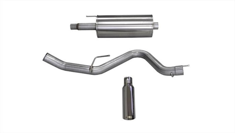 CORSA Performance Corsa 2015-2020 Ford F-150 5.0L V8 Cat-Back Single Side Exit w/ 4.0in Polished Tip