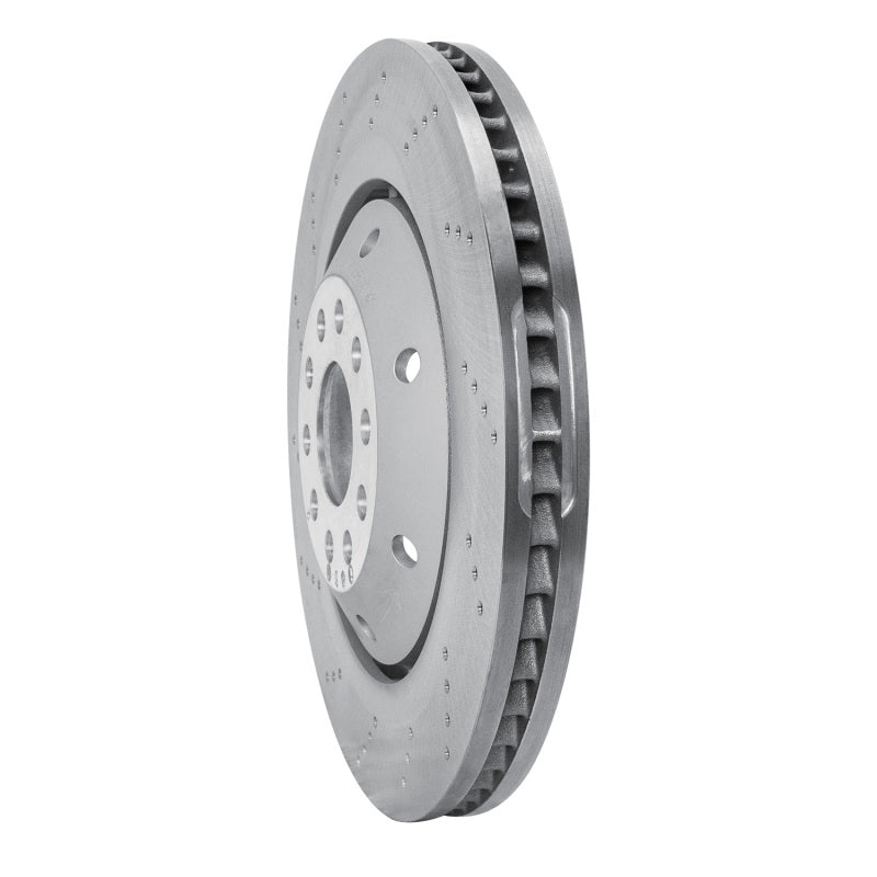 DFC 03-04 Audi RS6 Left Front Drilled Hi-Carbon Alloy Geomet Coated Rotor