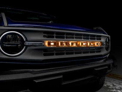 ORACLE Lighting Universal Illuminated LED Letter Badges - Matte Blk Surface Finish - M