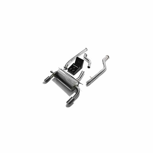 Armytrix BF32B-DC11 Valvetronic Exhaust System BMW 3-Series | 4-Series F3x 2016-2021 with Dual Carbon Fiber 3.5"