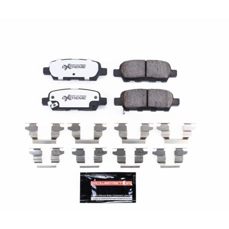 PowerStop Power Stop 08-10 Infiniti EX35 Rear Z26 Extreme Street Brake Pads w/Hardware