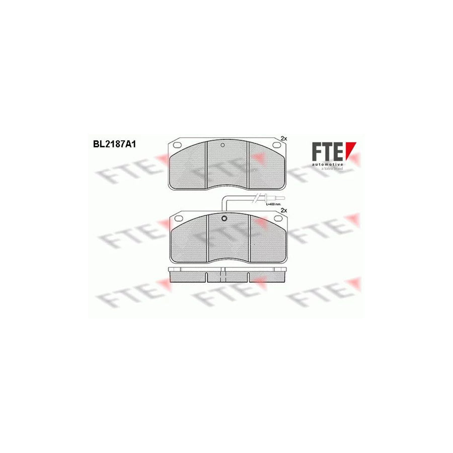 FTE Bl2187A1 Brake Pad Set