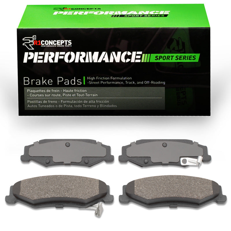 R1 Concepts R1 97-13 Chevrolet Corvette Rear Performance Sport Brake Pads