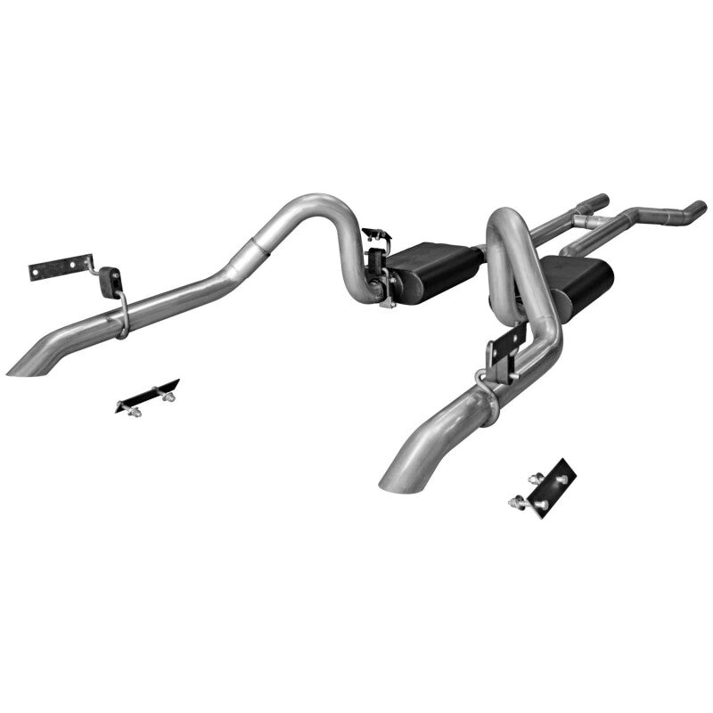 Flowmaster 67-70 Mustang American Thunder Under Valance Exhaust System