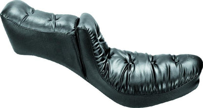 Mustang Motorcycle Mustang 23-24 HD CVO Rd Glide(ST), 2024 Rd Glide and Str Glide Touring Solo Seat - Black/Gray Stitch