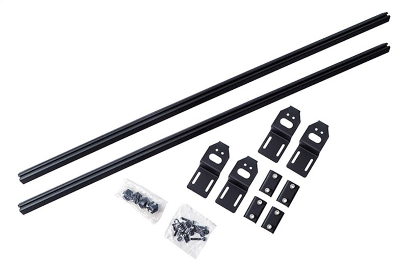 Dee Zee Universal Cargo Management Universal Hex Series Cross Rails - Txt Blk (Full Size)