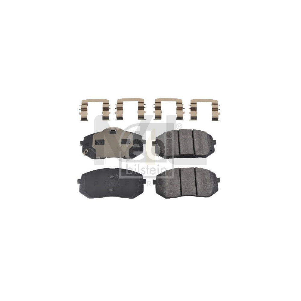 Febi Bilstein 116333 Brake Pad Set Front Axle, With Acoustic Wear Warning | ML Performance Car Parts