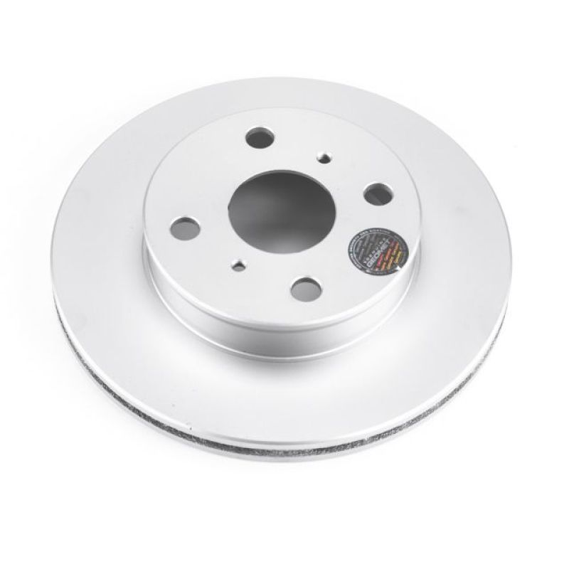 PowerStop Power Stop 88-92 Toyota Corolla Front Evolution Geomet Coated Rotor