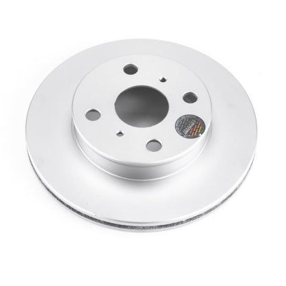PowerStop Power Stop 88-92 Toyota Corolla Front Evolution Geomet Coated Rotor