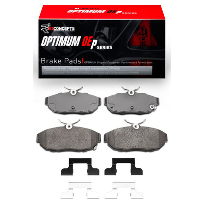 R1 Concepts R1 12-14 Ford Mustang Rear Optimum OE Pads & Hardware Kit