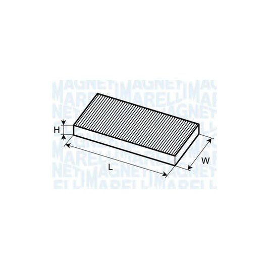 MAGNETI MARELLI 350203061050 Pollen Filter
