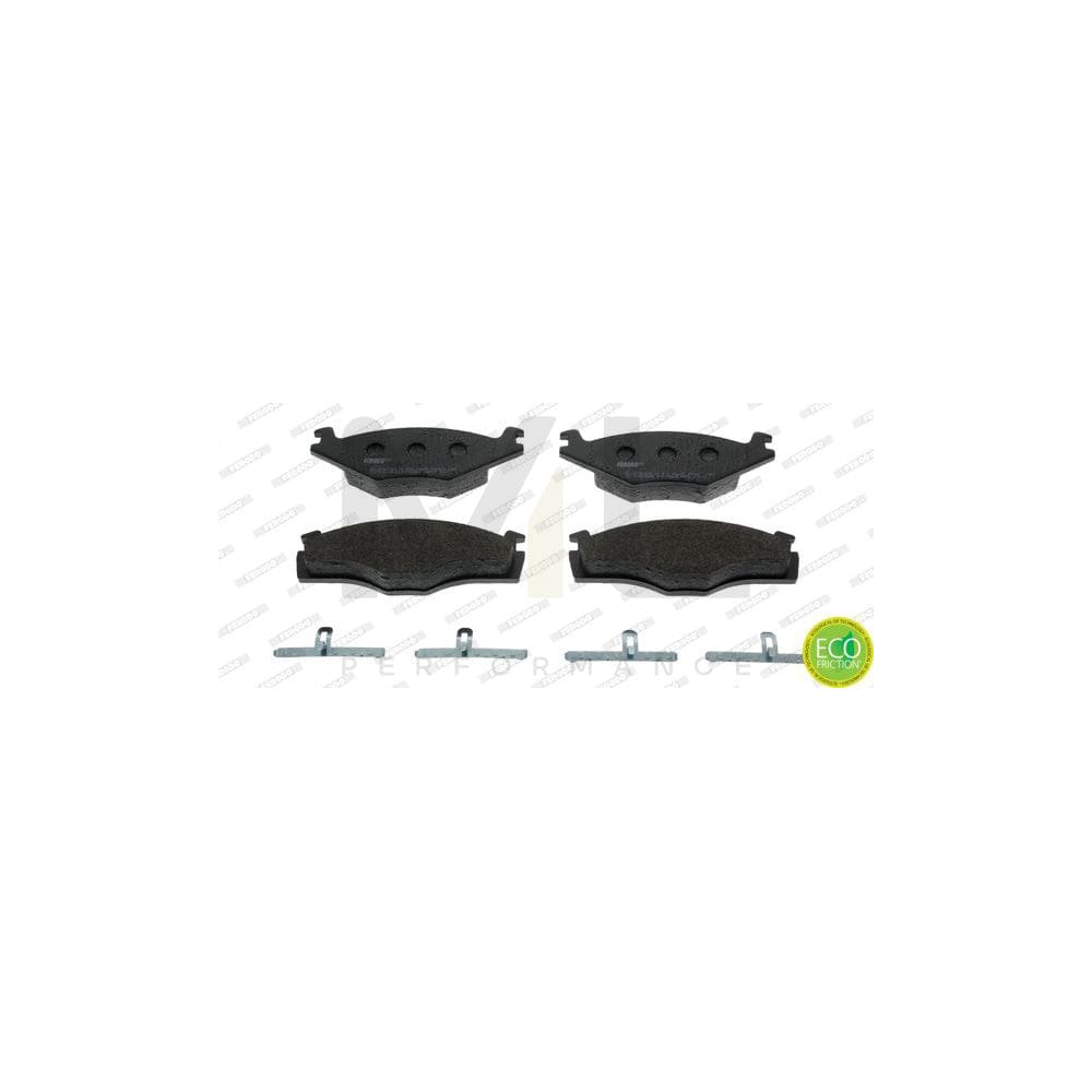 Ferodo Premier Eco Friction FDB419 Brake Pad Set Not Prepared for Wear Indicator, With Accessories