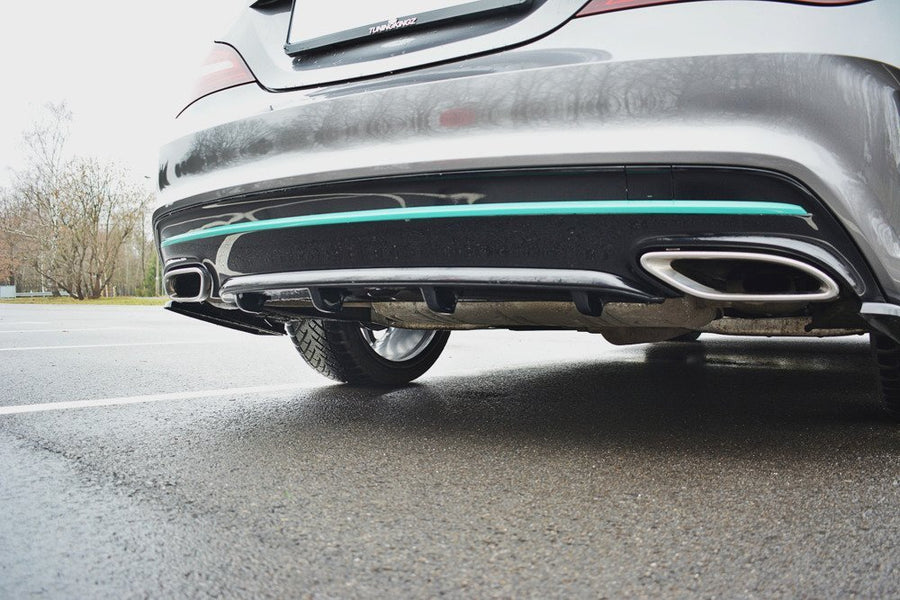 Maxton Design Mercedes Benz CLA-Class C117 AMG-Line (Facelift) Rear Valance