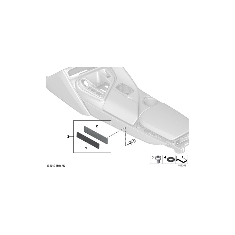 Genuine BMW 07147135145 RR1 I15 Washer (Inc. Phantom EWB, PhantoM & i8)