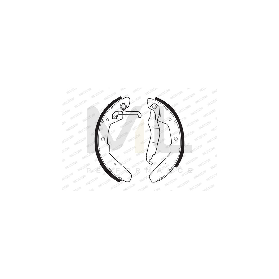 Ferodo Premier FSB174 Brake Shoe Set for VW Transporter