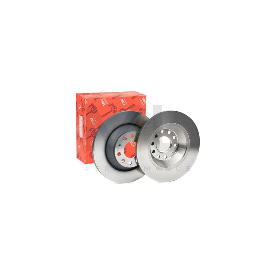 TRW DF4434 Brake Disc for AUDI A6 Solid, Painted  - 1 piece